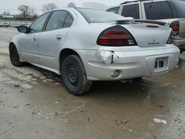 1G2NE52E35M140528 - 2005 PONTIAC GRAND AM S SILVER photo 3