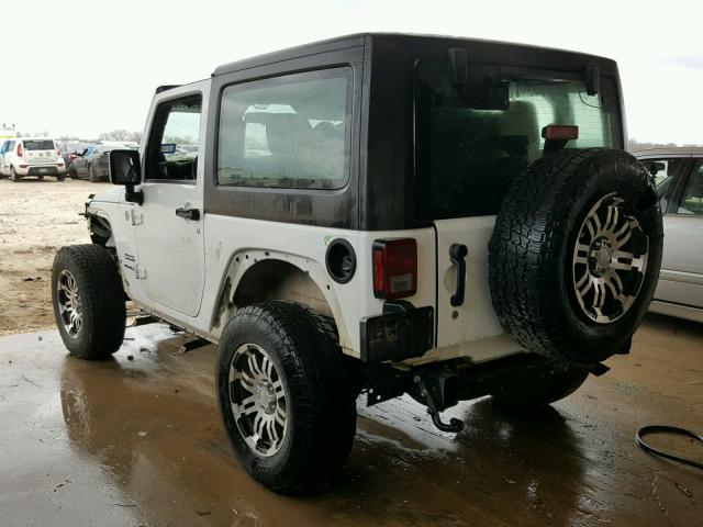 1C4AJWAG4CL281982 - 2012 JEEP WRANGLER S WHITE photo 3
