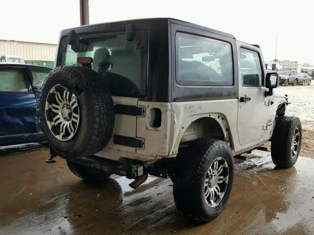 1C4AJWAG4CL281982 - 2012 JEEP WRANGLER S WHITE photo 4