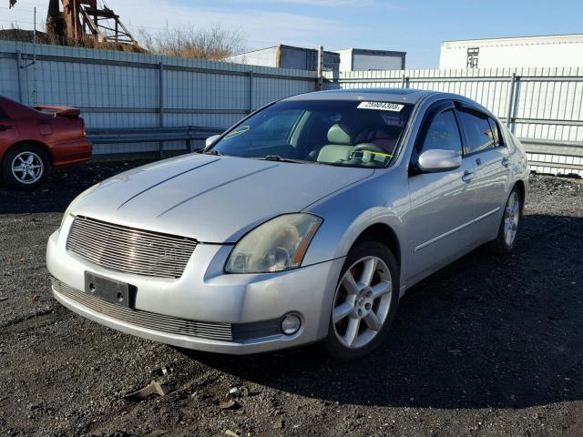 1N4BA41EX4C842085 - 2004 NISSAN MAXIMA SE SILVER photo 2