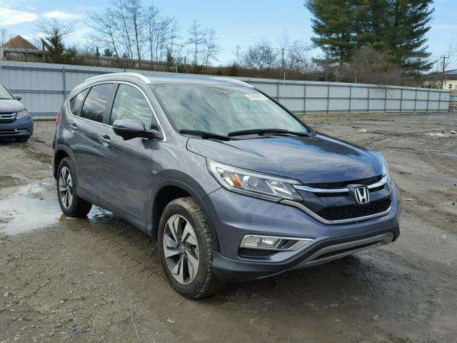 5J6RM4H96GL062513 - 2016 HONDA CR-V TOURI GRAY photo 1