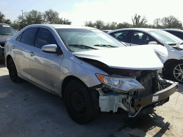 4T1BF1FK2CU572573 - 2012 TOYOTA CAMRY SILVER photo 1