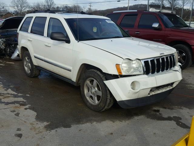 1J4GS58N45C533930 - 2005 JEEP GRAND CHER WHITE photo 1