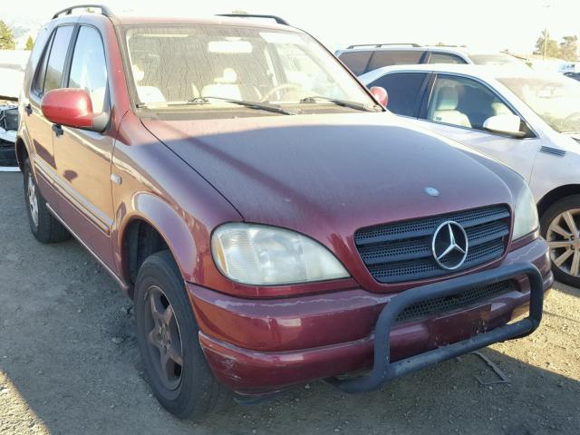 4JGAB54E6YA192432 - 2000 MERCEDES-BENZ ML 320 BURGUNDY photo 1