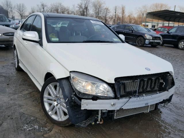 WDDGF81X19F220514 - 2009 MERCEDES-BENZ C 300 4MAT WHITE photo 1