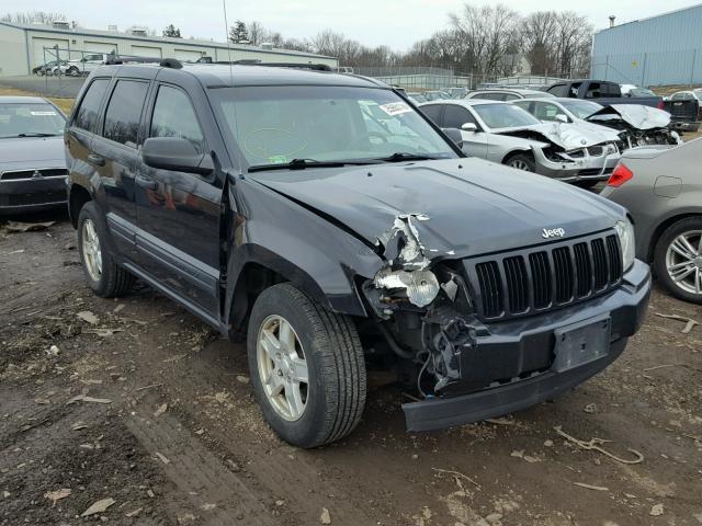 1J4GR48K56C240924 - 2006 JEEP GRAND CHER BLACK photo 1