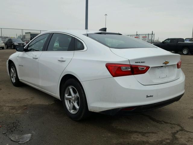 1G1ZB5ST9HF123903 - 2017 CHEVROLET MALIBU LS WHITE photo 3
