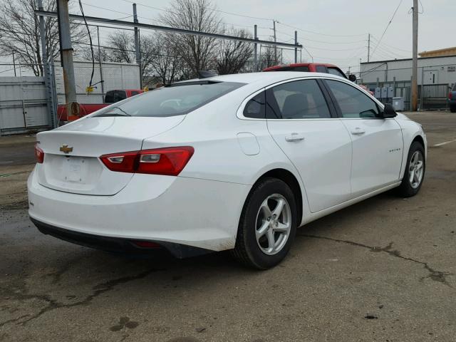 1G1ZB5ST9HF123903 - 2017 CHEVROLET MALIBU LS WHITE photo 4