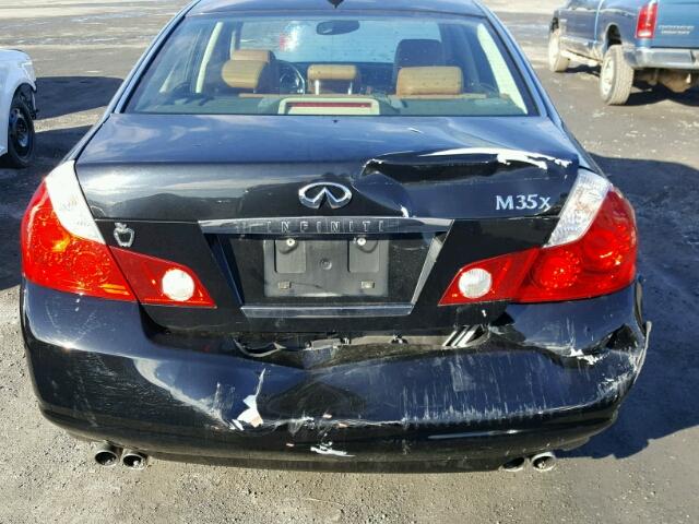 JNKAY01F26M255961 - 2006 INFINITI M35 BASE BLACK photo 9