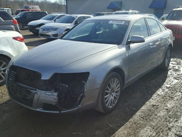 WAUDH74F86N079119 - 2006 AUDI A6 3.2 QUA GRAY photo 2