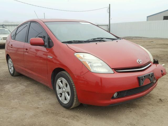 JTDKB20U577655063 - 2007 TOYOTA PRIUS RED photo 1