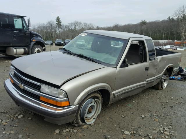 1GCCS19X5X8127349 - 1999 CHEVROLET S TRUCK S1 GOLD photo 2