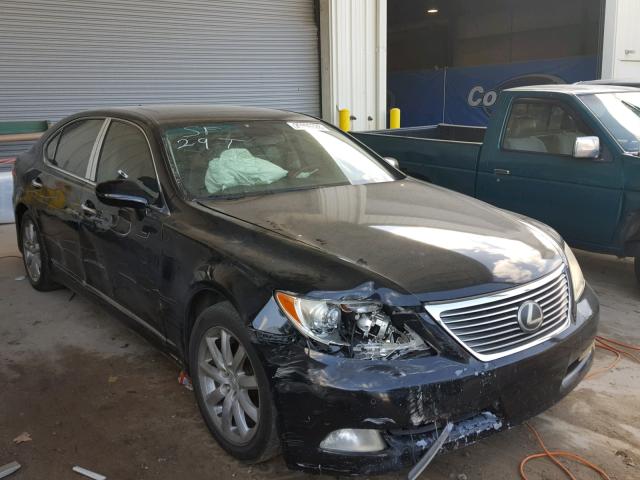 JTHGL46F085024367 - 2008 LEXUS LS 460L BLACK photo 1