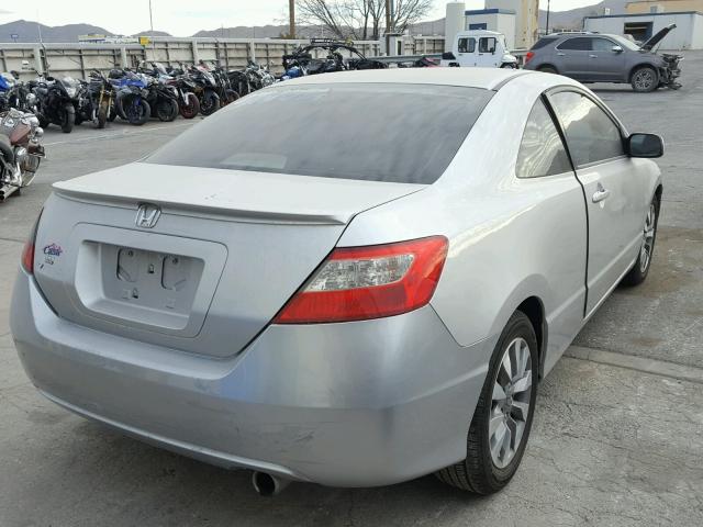 2HGFG12819H512617 - 2009 HONDA CIVIC EX Gümüş foto 4