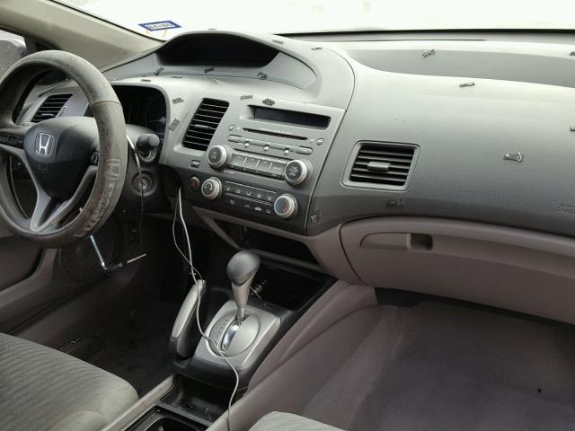 2HGFG12819H512617 - 2009 HONDA CIVIC EX Gümüş foto 9