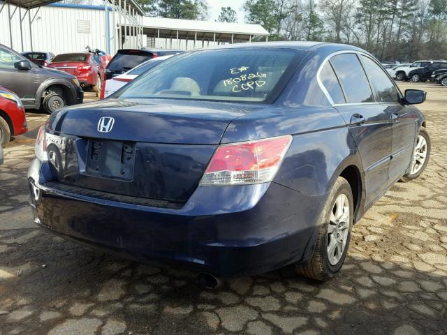 JHMCP26428C063334 - 2008 HONDA ACCORD LXP BLUE photo 4