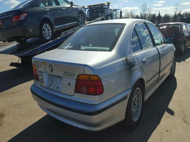 WBADM6331XBY27306 - 1999 BMW 528 I AUTO SILVER photo 4