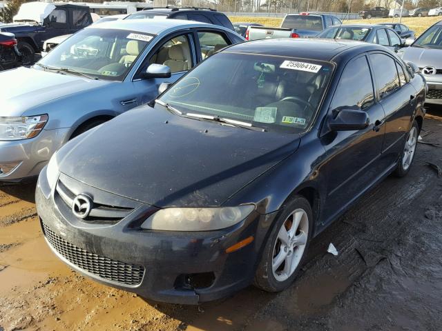 1YVHP84C785M26259 - 2008 MAZDA 6 I BLACK photo 2