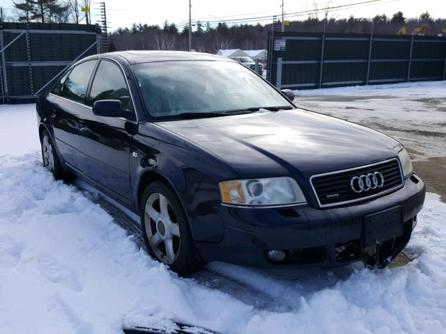 WAULT64B74N019945 - 2004 AUDI A6 3.0 QUA BLUE photo 1