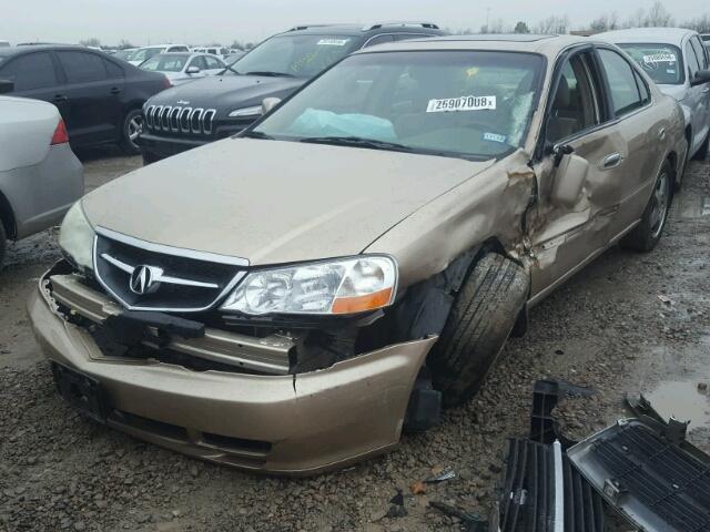 19UUA56613A801494 - 2003 ACURA 3.2TL GOLD photo 2