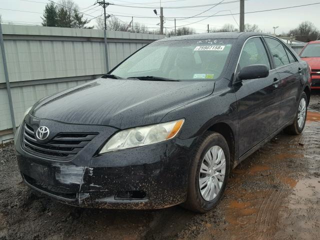 4T1BE46K69U352284 - 2009 TOYOTA CAMRY BASE BLACK photo 2