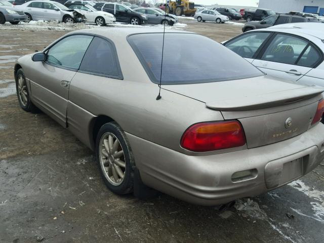 4C3AU52N2YE044551 - 2000 CHRYSLER SEBRING LX GOLD photo 3