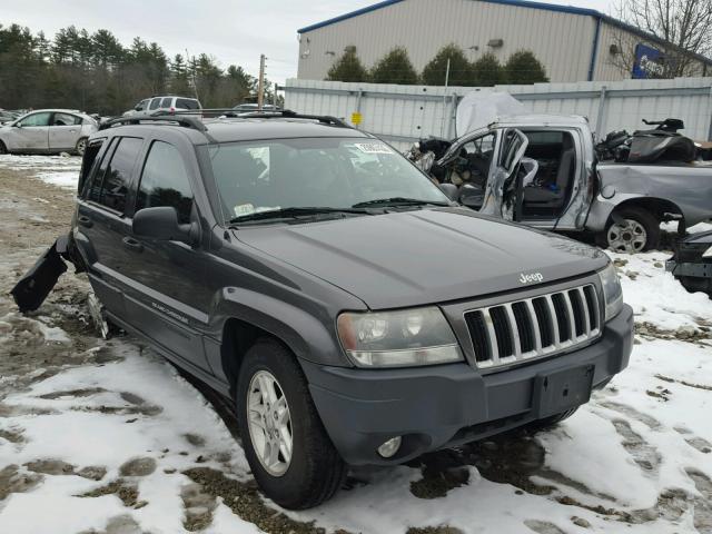 1J4GW48SX4C250645 - 2004 JEEP GRAND CHER GRAY photo 1