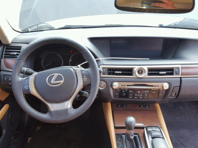 JTHCE1BL6D5002595 - 2013 LEXUS GS 350 BLACK photo 9