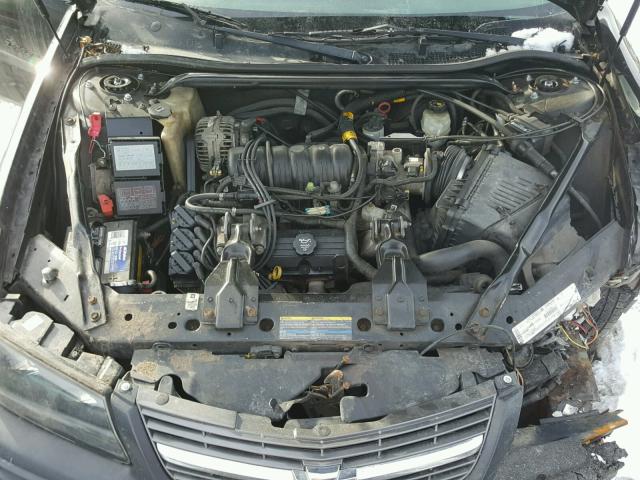 2G1WH52K239263754 - 2003 CHEVROLET IMPALA LS BLACK photo 7