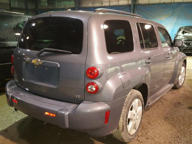 3GNCA23D88S713177 - 2008 CHEVROLET HHR LT GRAY photo 4