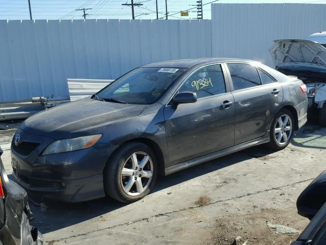 4T1BK46K29U074251 - 2009 TOYOTA CAMRY SE CHARCOAL photo 2