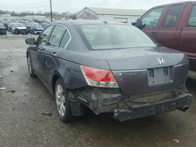 1HGCP2F81AA000104 - 2010 HONDA ACCORD EXL GRAY photo 3