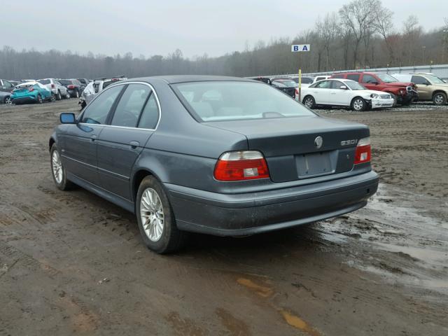 WBADT63412CK26301 - 2002 BMW 530 I AUTO GRAY photo 3