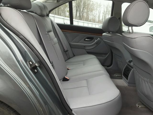 WBADT63412CK26301 - 2002 BMW 530 I AUTO GRAY photo 6