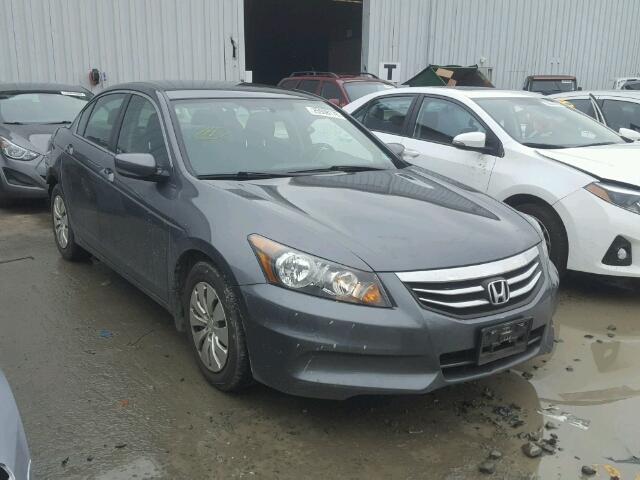 1HGCP2F38CA220265 - 2012 HONDA ACCORD LX GRAY photo 1