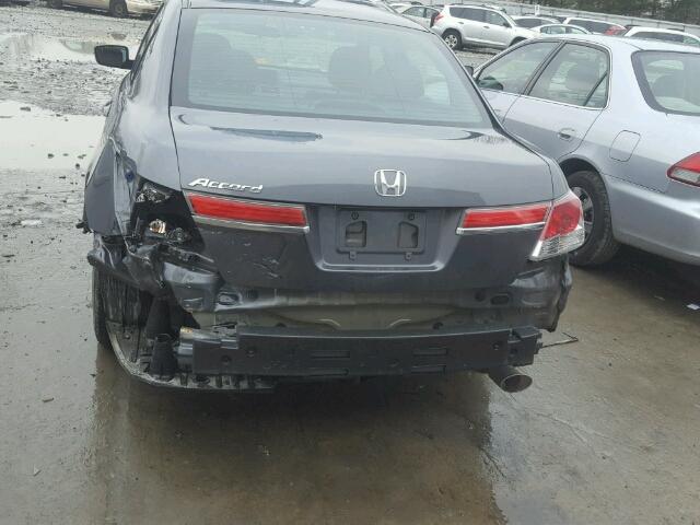 1HGCP2F38CA220265 - 2012 HONDA ACCORD LX GRAY photo 9