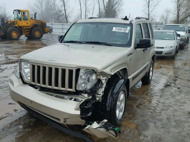 1J4PN2GK4AW101926 - 2010 JEEP LIBERTY SP TAN photo 2