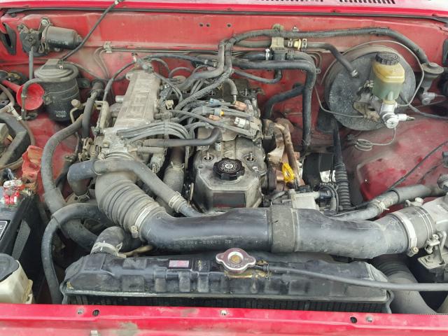 JT4RN81AXR5190386 - 1994 TOYOTA PICKUP 1/2 RED photo 7