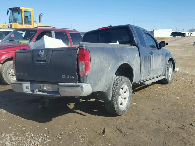 1N6AD0CW1BC446326 - 2011 NISSAN FRONTIER S GRAY photo 4
