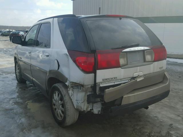 3G5DA03E05S528523 - 2005 BUICK RENDEZVOUS WHITE photo 3