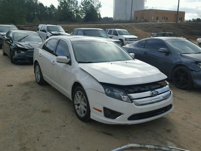 3FAHP0JG0CR173893 - 2012 FORD FUSION SEL WHITE photo 1