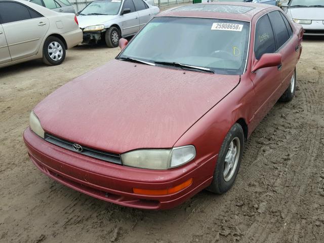 4T1SK12E4RU442539 - 1994 TOYOTA CAMRY LE RED photo 2