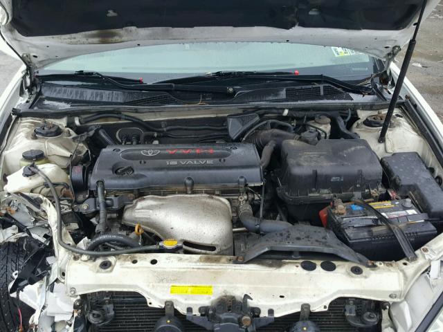 4T1BE30K13U212203 - 2003 TOYOTA CAMRY LE WHITE photo 7