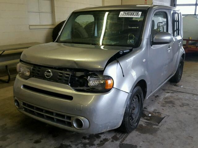 JN8AZ28R19T129339 - 2009 NISSAN CUBE BASE SILVER photo 2