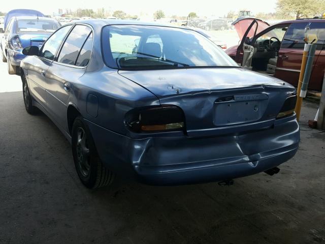 1G3WS52H5XF345908 - 1999 OLDSMOBILE INTRIGUE G BLUE photo 3