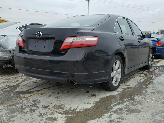 4T1BE46K87U086859 - 2007 TOYOTA CAMRY NEW BLACK photo 4