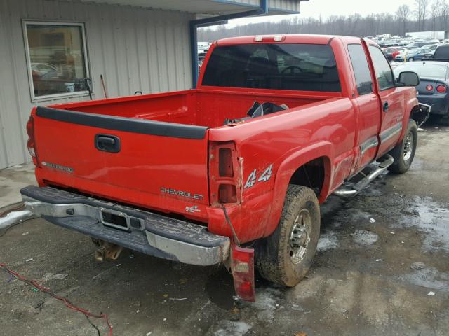 1GCHK29U73E214540 - 2003 CHEVROLET SILVERADO RED photo 4