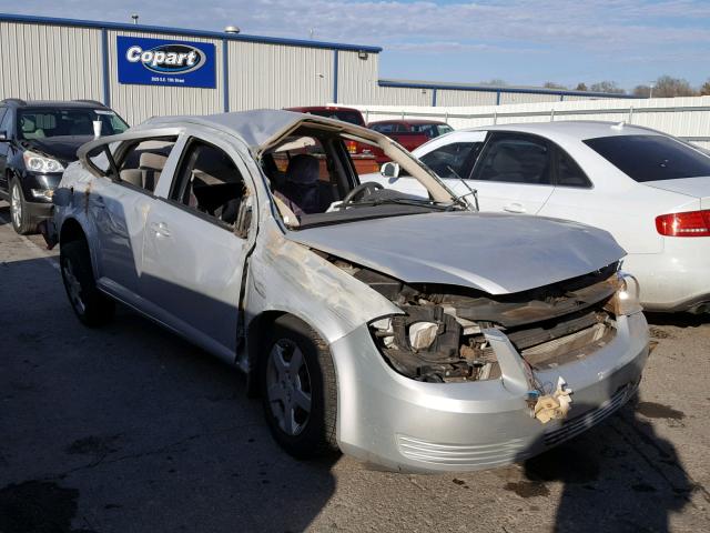 1G1AK55F167707321 - 2006 CHEVROLET COBALT LS SILVER photo 1