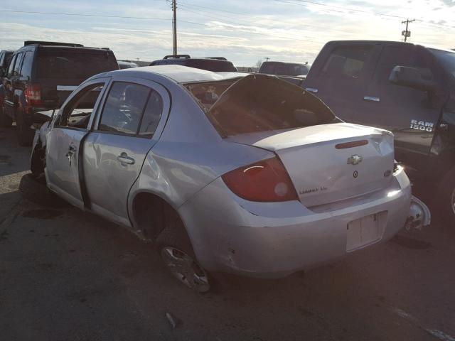 1G1AK55F167707321 - 2006 CHEVROLET COBALT LS SILVER photo 3