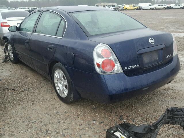 1N4AL11D35N461843 - 2005 NISSAN ALTIMA S BLUE photo 3